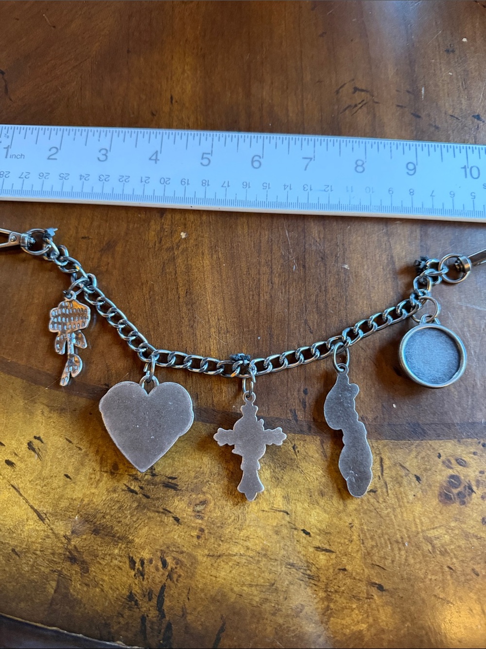 Ed Hardy Purse Bag Chain with Charms #676 - Picture 7 of 7
